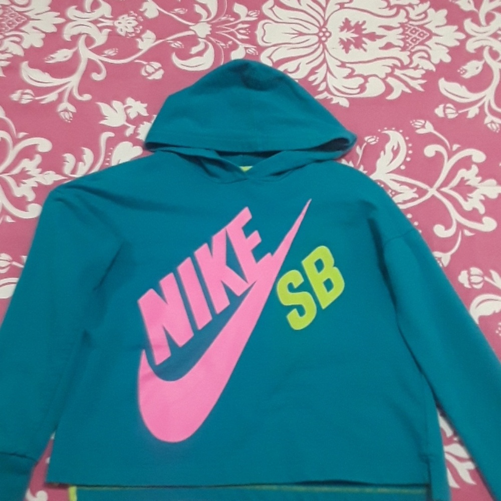 NIKE TEAL SWEATER